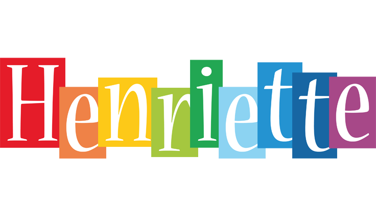 Henriette colors logo