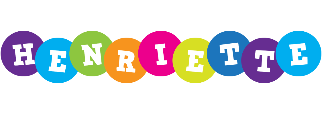 Henriette happy logo