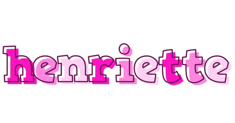 Henriette hello logo