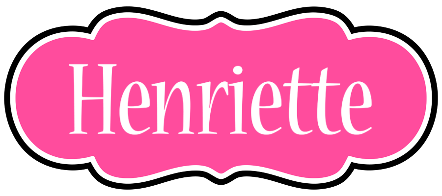 Henriette invitation logo