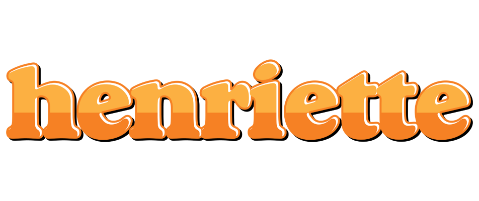 Henriette orange logo