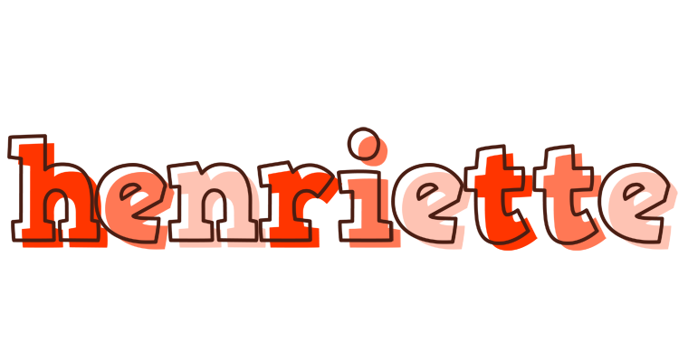 Henriette paint logo