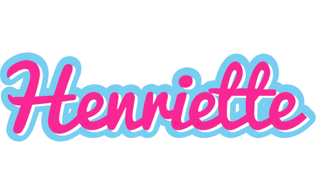 Henriette popstar logo