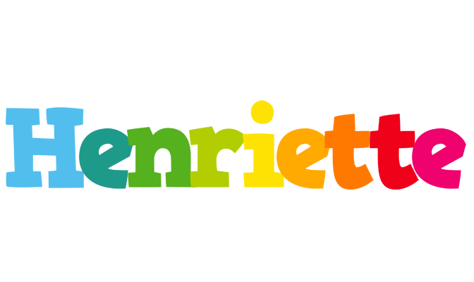 Henriette rainbows logo