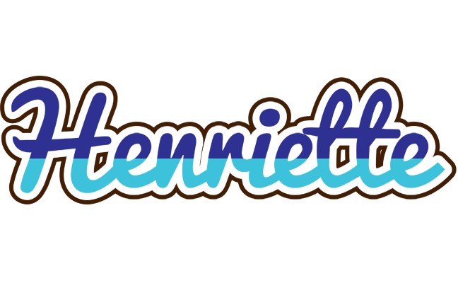 Henriette raining logo
