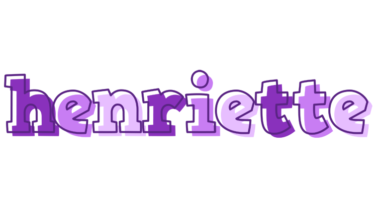 Henriette sensual logo