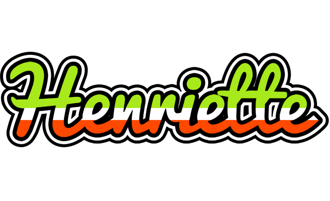 Henriette superfun logo