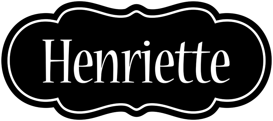 Henriette welcome logo