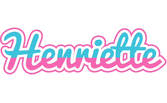 Henriette woman logo