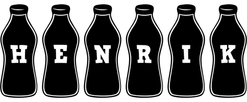 Henrik bottle logo