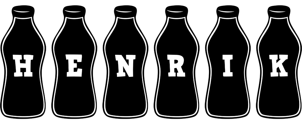 Henrik bottle logo