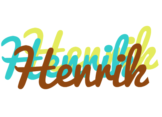 Henrik cupcake logo