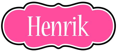 Henrik invitation logo