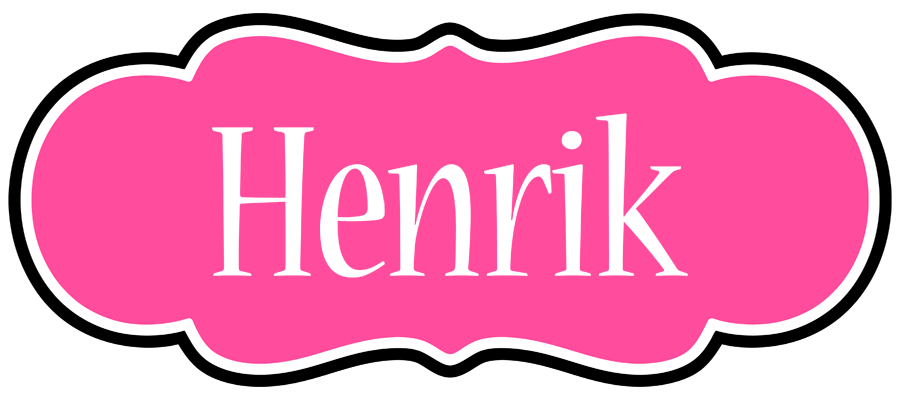 Henrik invitation logo