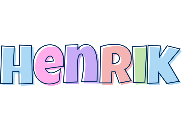 Henrik pastel logo