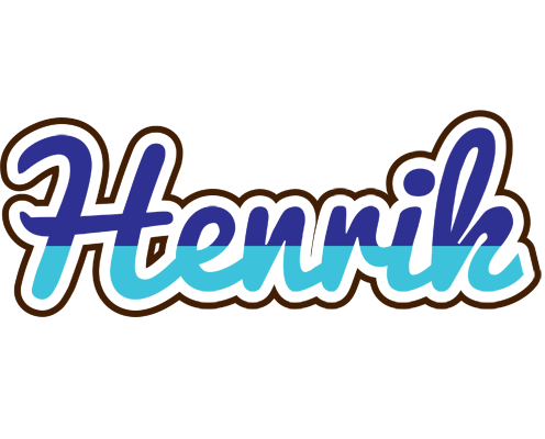 Henrik raining logo