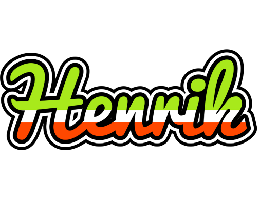 Henrik superfun logo