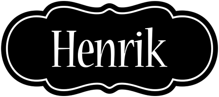 Henrik welcome logo