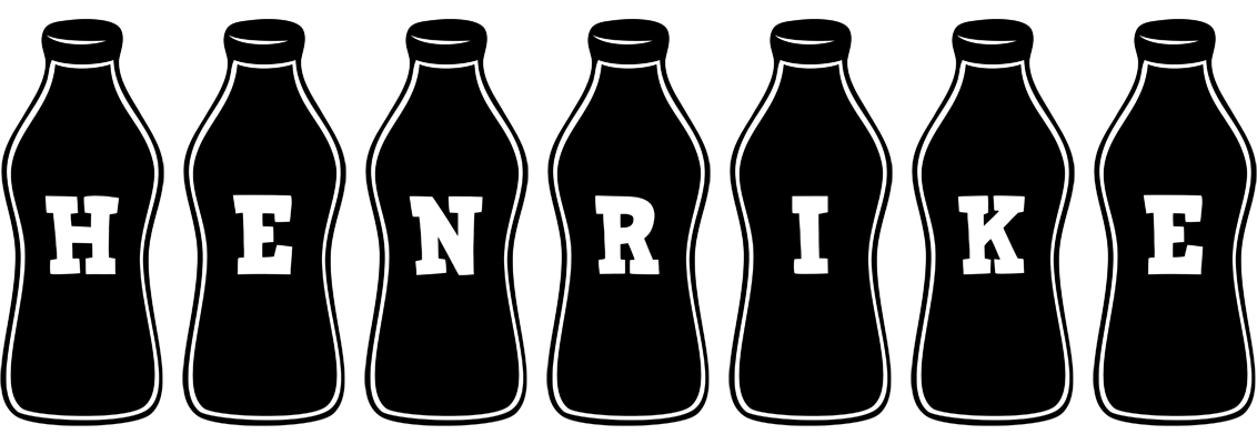 Henrike bottle logo
