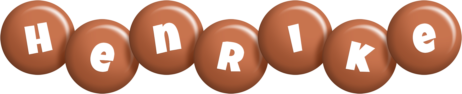 Henrike candy-brown logo