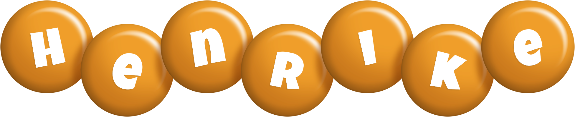 Henrike candy-orange logo