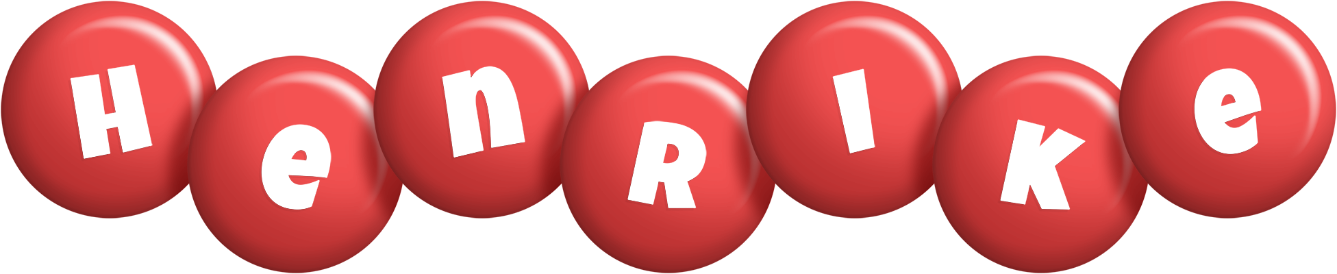 Henrike candy-red logo