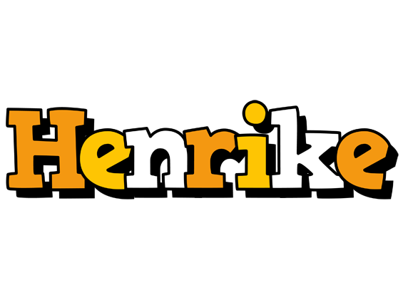 Henrike cartoon logo