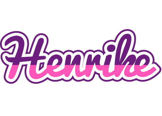 Henrike cheerful logo