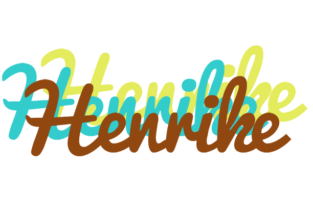 Henrike cupcake logo