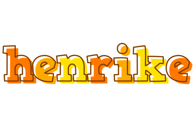 Henrike desert logo