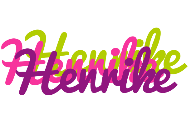 Henrike flowers logo