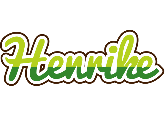 Henrike golfing logo