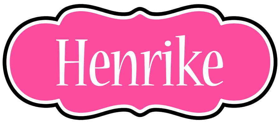 Henrike invitation logo