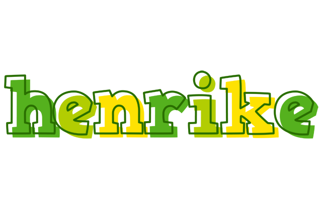 Henrike juice logo