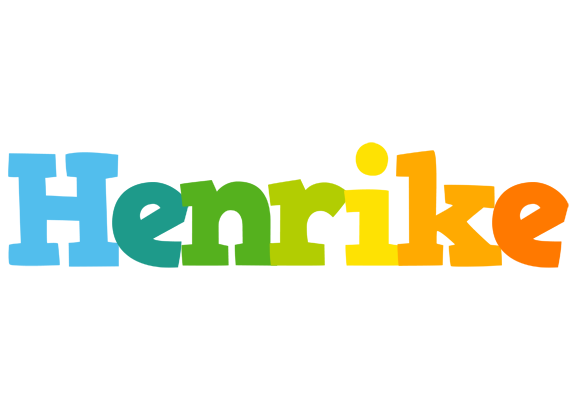 Henrike rainbows logo
