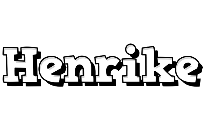 Henrike snowing logo