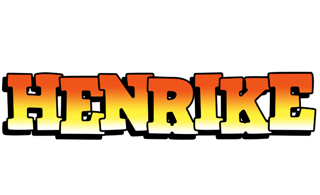 Henrike sunset logo