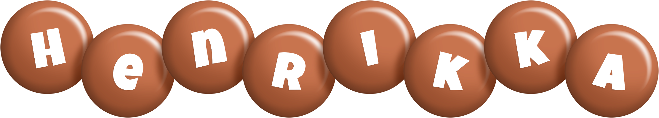 Henrikka candy-brown logo
