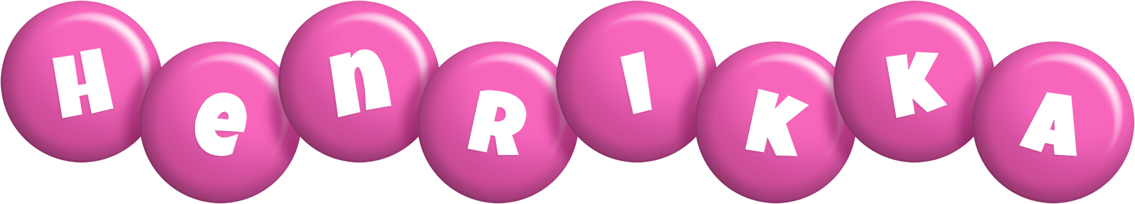 Henrikka candy-pink logo