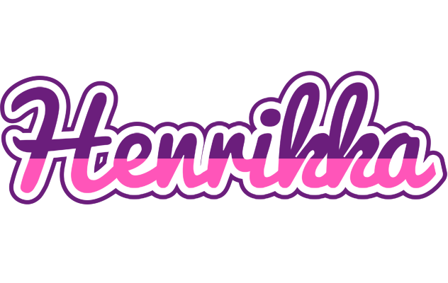 Henrikka cheerful logo