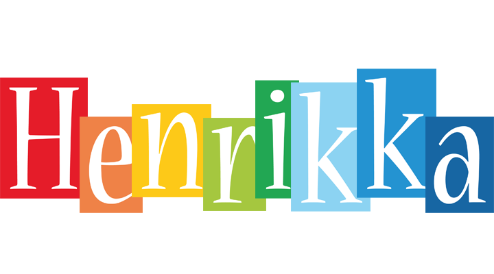 Henrikka colors logo
