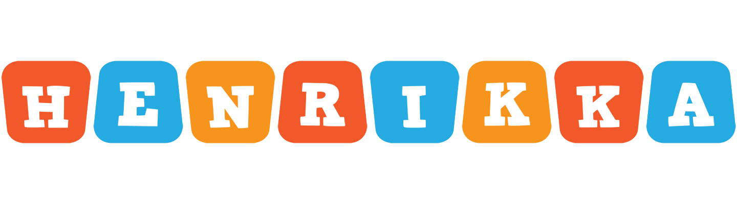 Henrikka comics logo