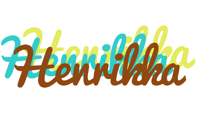 Henrikka cupcake logo