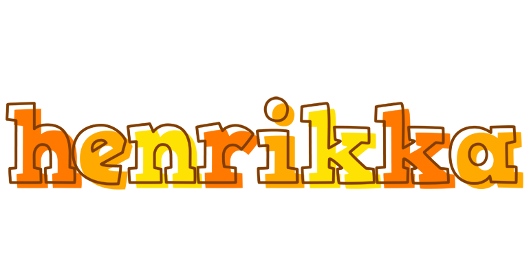 Henrikka desert logo