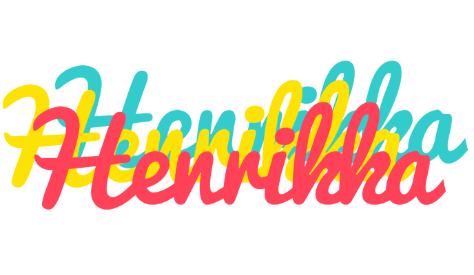Henrikka disco logo