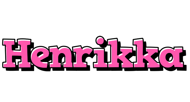 Henrikka girlish logo