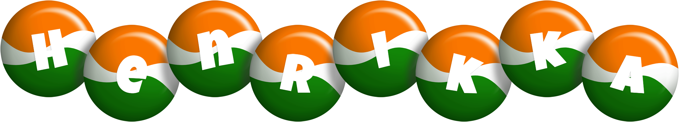 Henrikka india logo