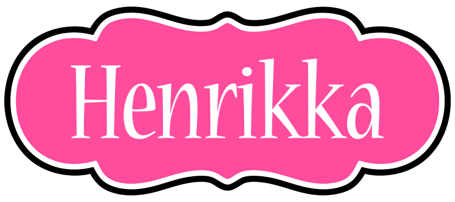 Henrikka invitation logo