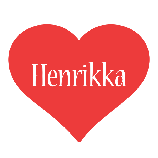 Henrikka love logo