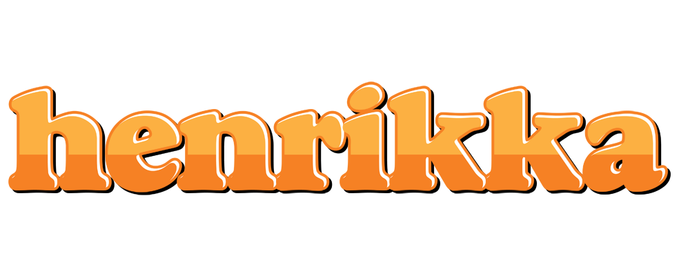 Henrikka orange logo
